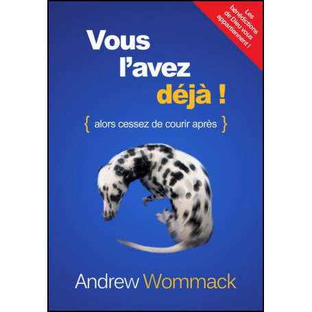 Vous l’avez déjà – Andrew Wommack – Editions Lettres aux Nations