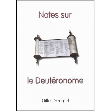 Notes sur le Deutéronome – Gilles Georgel
