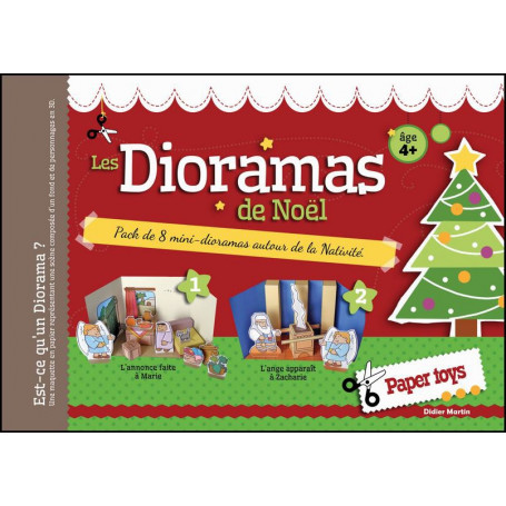 Les Dioramas de Noël – paper toys