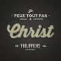 Tableau Alu Christ – Philippiens 4.13 – 20x20 cm