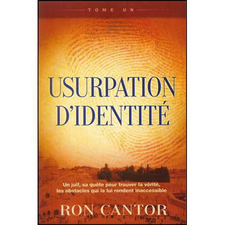 Usurpation d’identité – Ron Cantor