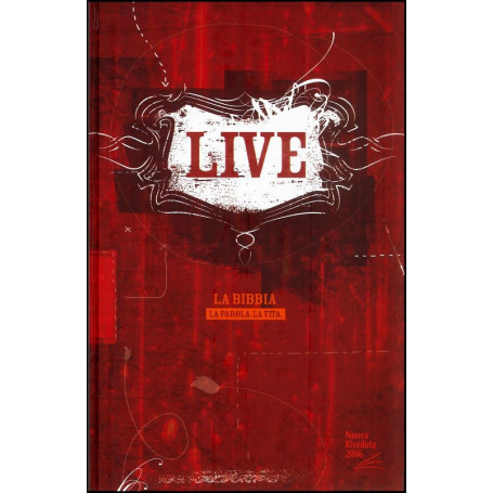Bible Italien Live rigide rouge - Nuova Riveduta 2006