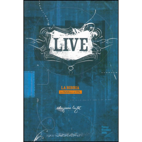 Bible Italien Live brochée bleue - Nuova Riveduta 2006