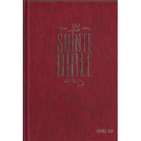 Bible souple similicuir Rose Arabesques