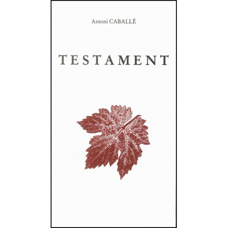 Testament – Antoni Caballé