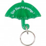 Porte-clés Parapluie - Que Dieu te protège Vert - 729953