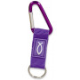 Porte-clés mousqueton Ichthus tissu violet – 729708 - Uljo