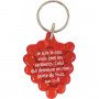 Porte-clés Grappe Jean 15.5 rouge – 729821 - Uljo