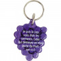 Porte-clés Grappe Jean 15.5 violet – 729828 - Uljo