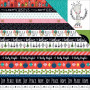 Papier 30x30 Borders 1f – Illustrated Faith Christmas