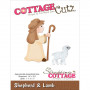 Die Berger et agneau - CottageCutz - Scrapping Cottage Die Sheperd & Lamb