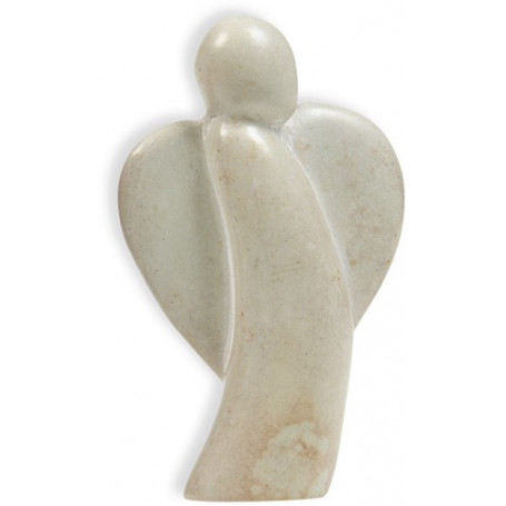 Figurine Ange en pierre nature 6,5cm - 72432