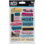 Tampons Names of God 16 pc - Illustrated Faith Clear Stamps