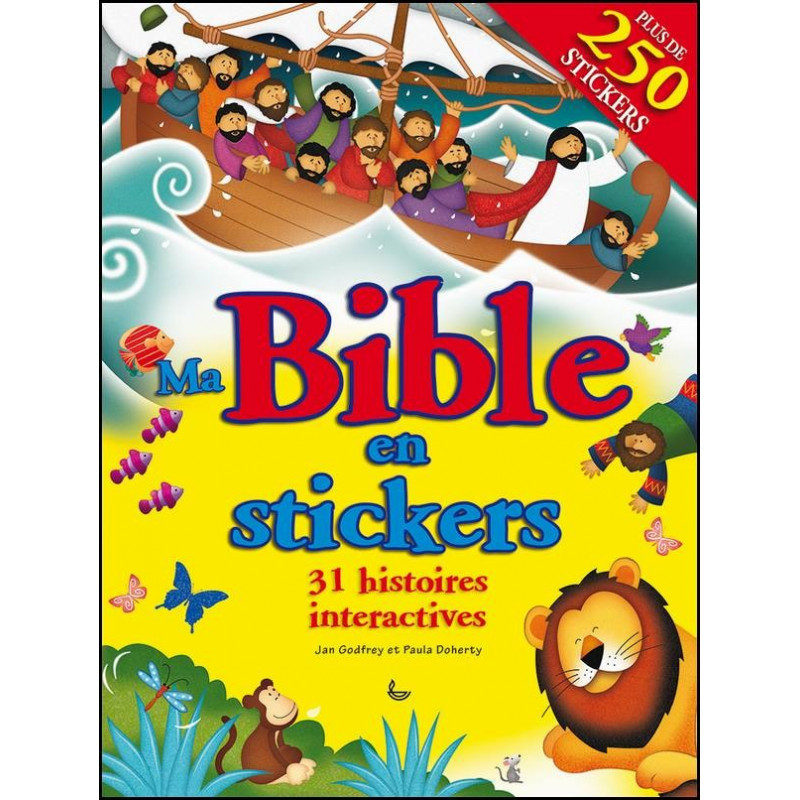 La Bible aux 1000 stickers – Éditions LLB