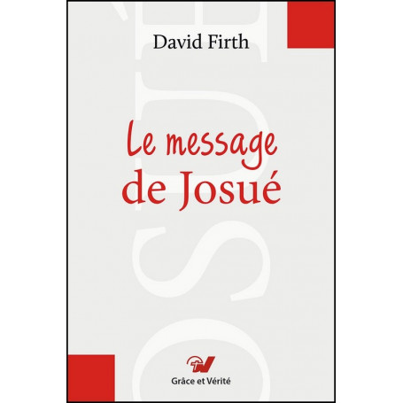 Le message de Josué – David Firth