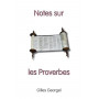 Notes sur les Proverbes – Gilles Georgel