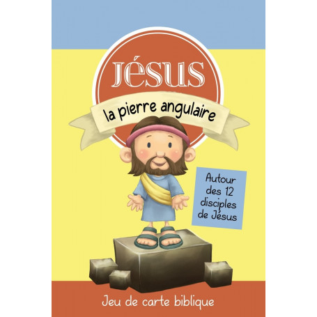 Jeu de cartes Jésus la pierre angulaire – Editions ICharacter