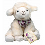 Peluche mouton Léa assis 15cm - 71319