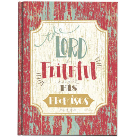 Carnet de notes Lord is faithful to all his promises - 06626