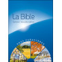 Bible Semeur gros caractères rigide bleue illustrée