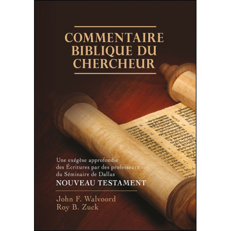 Commentaire biblique du chercheur Nouveau Testament – Editions Impact