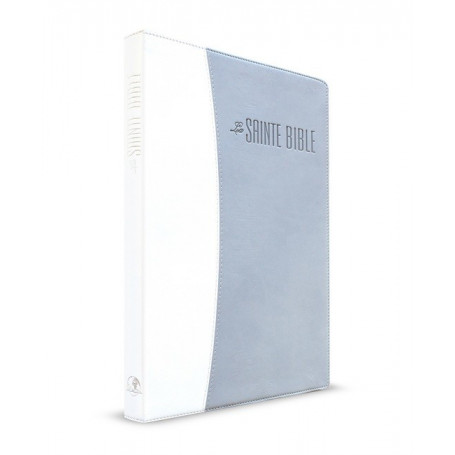 Bible Esaïe 55 confort - duo blanc/gris
