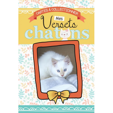 Mes versets Chatons - cartes à collectionner - Editions ICharacter