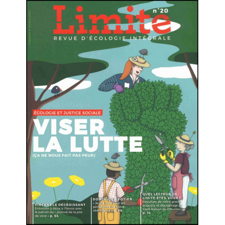 Magazine Limite n° 20 - Viser la Lutte