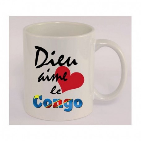 Mug Dieu aime le Congo – MU2000015
