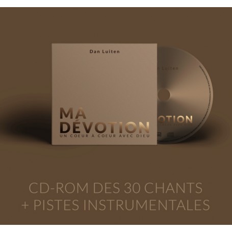 CD-Rom Ma Dévotion - Alice et Dan Luiten - (fichiers mp3)