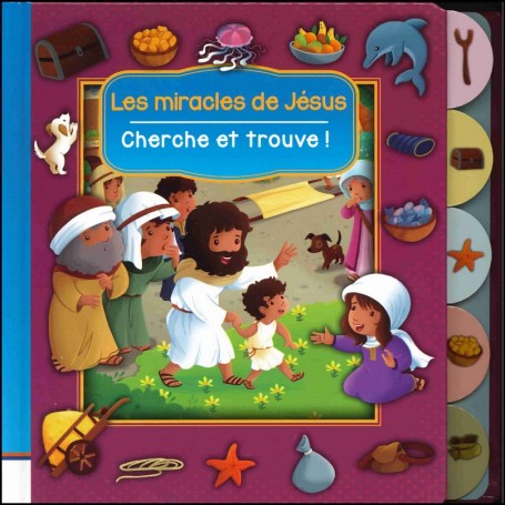 Les miracles de Jésus - Cherche et trouve ! - Editions CLC