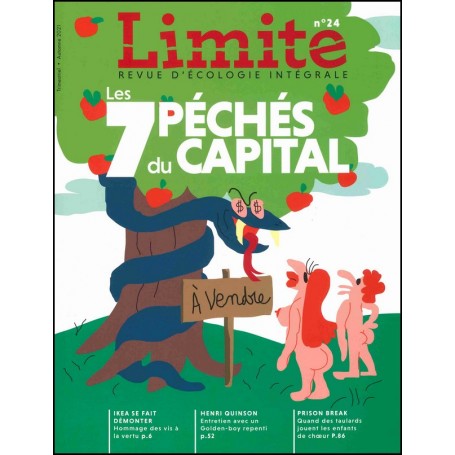 copy of Magazine Limite n° 24 - Les 7 péchés du capital
