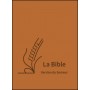Bible Semeur gros caractères semi-souple textile brun