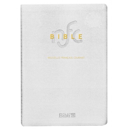 Bible compact NCF édition mariage tranche or