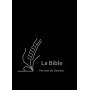 Bible Semeur gros caractères semi-souple skivertex noire, avec fermeture éclair