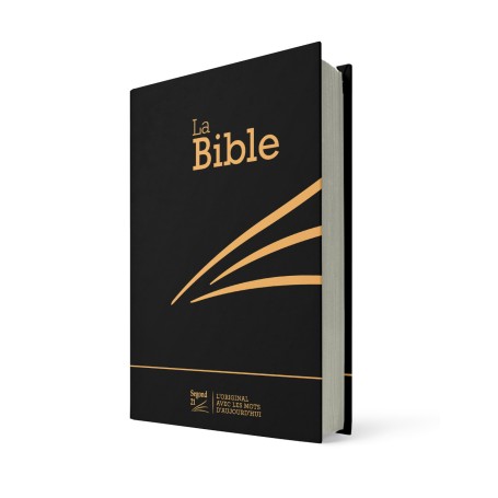 Bible Segond 21 compact rigide Skivertex noir