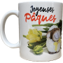 Mug Joyeuses Pâques - Job 19.25 - MU2000125