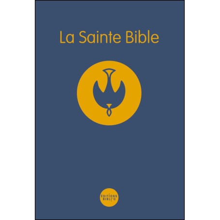 Bible Colombe - Segond révisée - brochée souple bleu