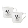 Set de 2 mugs - Mr & Mrs - Love is patient