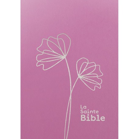 Bible Segond 1910 Caractères agrandis - souple rose - SB1148