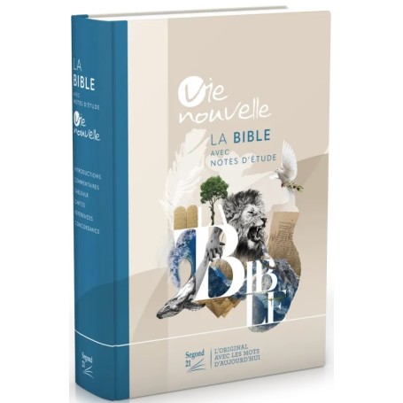 Bible Vie nouvelle Segond 21 rigide illustrée Lion - SG16413