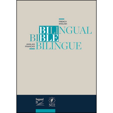 Bible bilingue français/anglais - S21/NLT - rigide