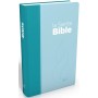 Bible Segond NEG compacte souple toile duo bleu lagon/bleu ciel - NEG11287