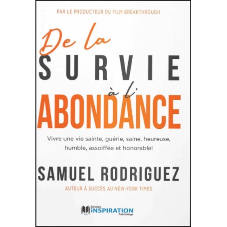 De la survie à l'abondance - Samuel Rodriguez