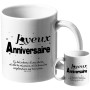 Mug Anniversaire - Job 22.28 - MU2000154 - 1 pièce