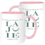 Mug bicolore Fruit de l'Esprit La Joie - Galates 5.22 - MUBI0220 - 1 pièce