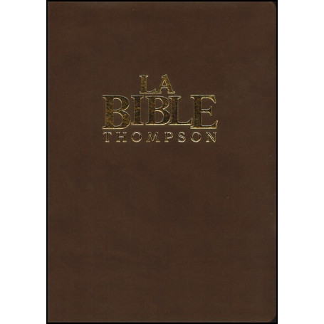 Bible Thompson Colombe Luxe 