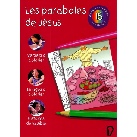 Les paraboles de Jésus - Découvrir la Bible en coloriant 15