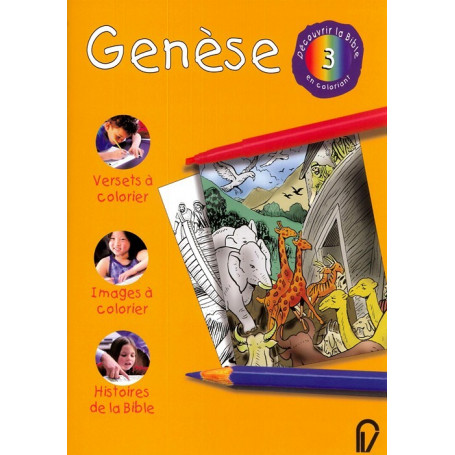Genèse - Découvrir la Bible en coloriant 3