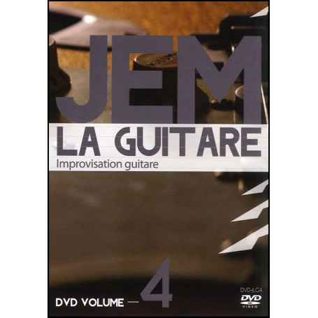DVD JEM La guitare Volume 4 - Improvisation guitare